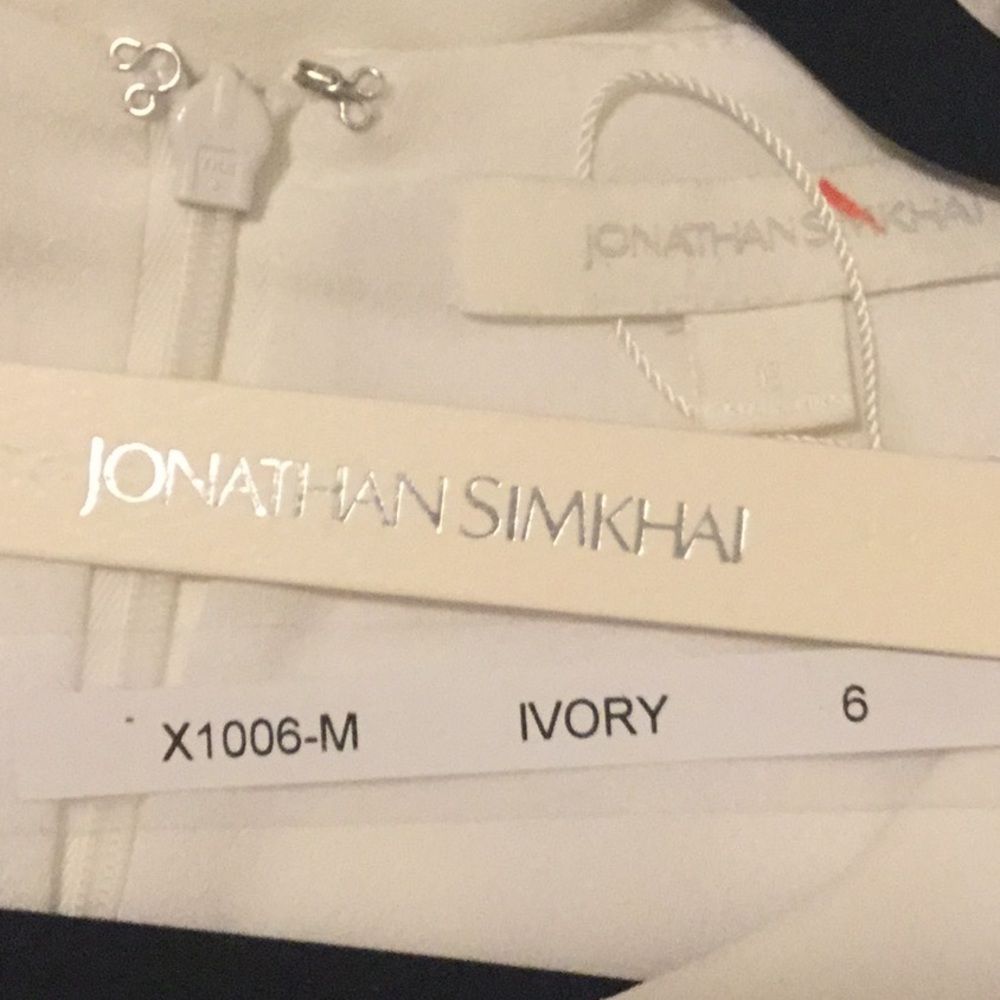 JONATHAN SIMKHAI hook and eye crepe dress - Picture 7 of 16